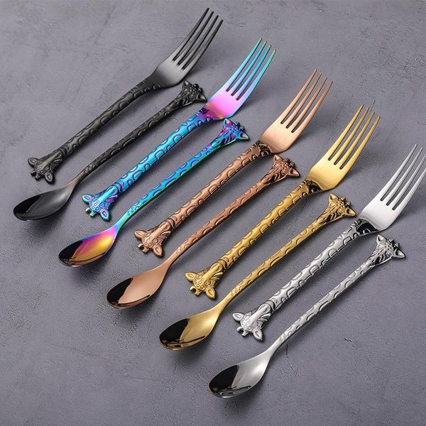 spoons colorful cartoon giraffe set teaspoon coffee server dessert flatware tableware for home office el
spoons colorful cartoon giraffe set teaspoon coffee server dessert flatware tableware for home office el