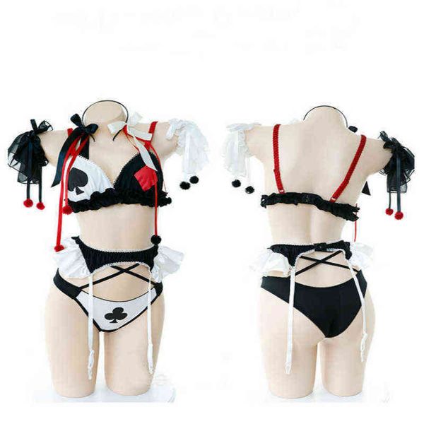 nxy set new anime cosplay lingerie kawaii costume clowns poker lolita underwear panties bondage women bra party set 1210, Red;black
nxy set new anime cosplay lingerie kawaii costume clowns poker lolita underwear panties bondage women bra party set 1210, Red;black