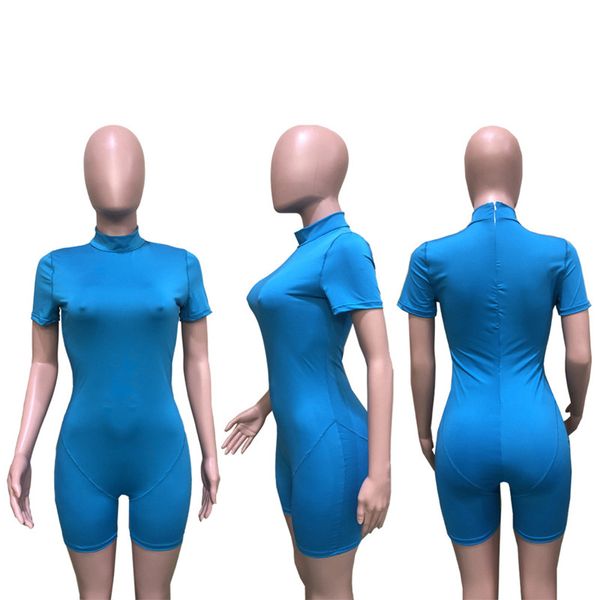 women skinny bodysuit short sleeve playsuit short solid rompers 2020 female turtleneck fashion casual bodysuit clubwear, White
women skinny bodysuit short sleeve playsuit short solid rompers 2020 female turtleneck fashion casual bodysuit clubwear, White