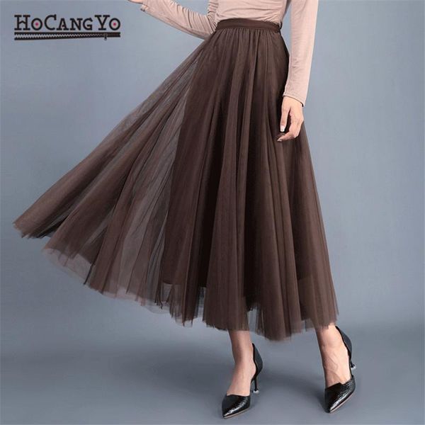 skirts hcyo fashion 3 layers tulle womens 2021 autumn spring long maxi skirt female elastic high waist pleated mesh tutu, Black
skirts hcyo fashion 3 layers tulle womens 2021 autumn spring long maxi skirt female elastic high waist pleated mesh tutu, Black