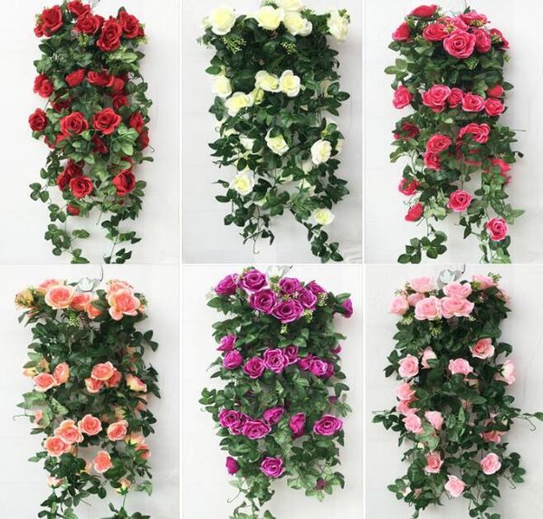 2pcs 35" artificial artificial rose wall flower bouquet ivy garland silk vine greenery for wedding home decorative
2pcs 35" artificial artificial rose wall flower bouquet ivy garland silk vine greenery for wedding home decorative