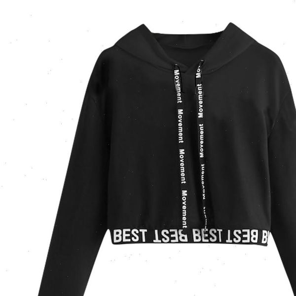 2021 women letter printed hoodies splice pullover hooded sweatshirt winter long sleeve short sweatshirt hooded sudadera mujer, Black
2021 women letter printed hoodies splice pullover hooded sweatshirt winter long sleeve short sweatshirt hooded sudadera mujer, Black
