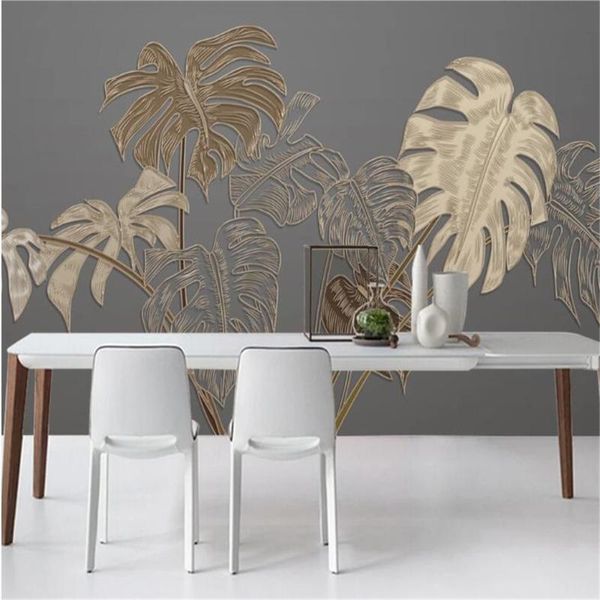 wallpapers milofi custom large wall paper atmosphere beautiful monstera light luxury golden relief lines tv background painting
wallpapers milofi custom large wall paper atmosphere beautiful monstera light luxury golden relief lines tv background painting