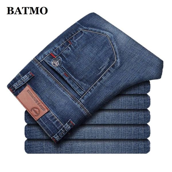 men's jeans batmo 2021 arrival spring slim men,skiny male ,pencel pants z005, Blue
men's jeans batmo 2021 arrival spring slim men,skiny male ,pencel pants z005, Blue