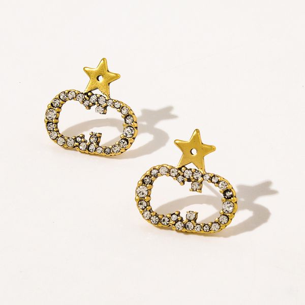 di family 2021 d earrings cd letters rhinestone star fashion temperament ins female, Golden
di family 2021 d earrings cd letters rhinestone star fashion temperament ins female, Golden