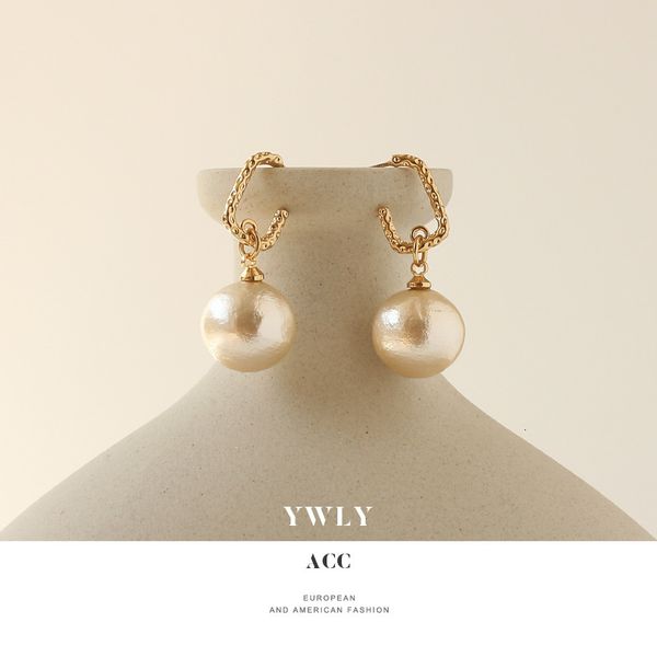 champagne cotton earrings for women's french elegance pearl silver needle earrings ywly, Golden
champagne cotton earrings for women's french elegance pearl silver needle earrings ywly, Golden