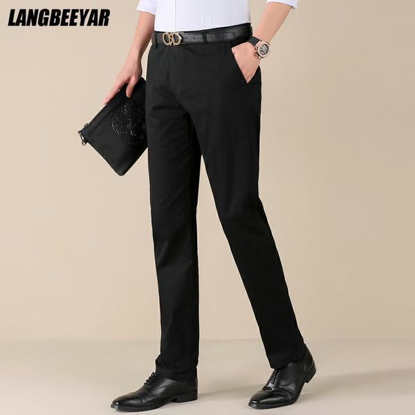 men's pants brand fashion designer baggy comfortabl beige long 2021 casual men dress business trousers clothes, Black
men's pants brand fashion designer baggy comfortabl beige long 2021 casual men dress business trousers clothes, Black