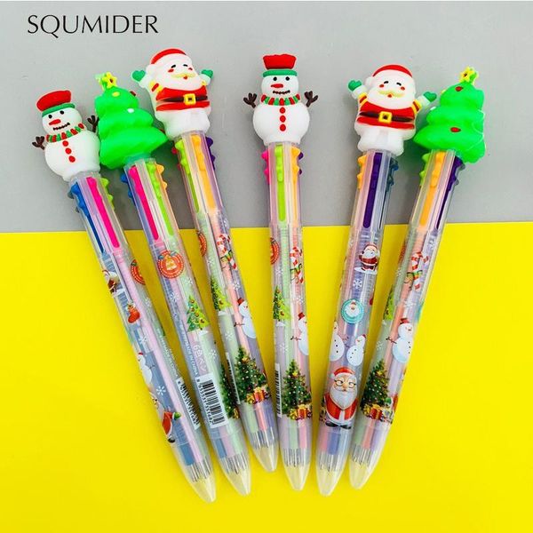 ballpoint pens squmider kawaii christmas santa claus 6 colors pen students office signature creative school stationery supplies, Blue;orange
ballpoint pens squmider kawaii christmas santa claus 6 colors pen students office signature creative school stationery supplies, Blue;orange