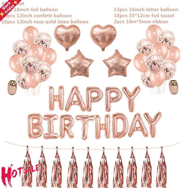 party decoration 1set happy birthday balloons rose gold letter foil ballons kids decorations globos anniversary
party decoration 1set happy birthday balloons rose gold letter foil ballons kids decorations globos anniversary