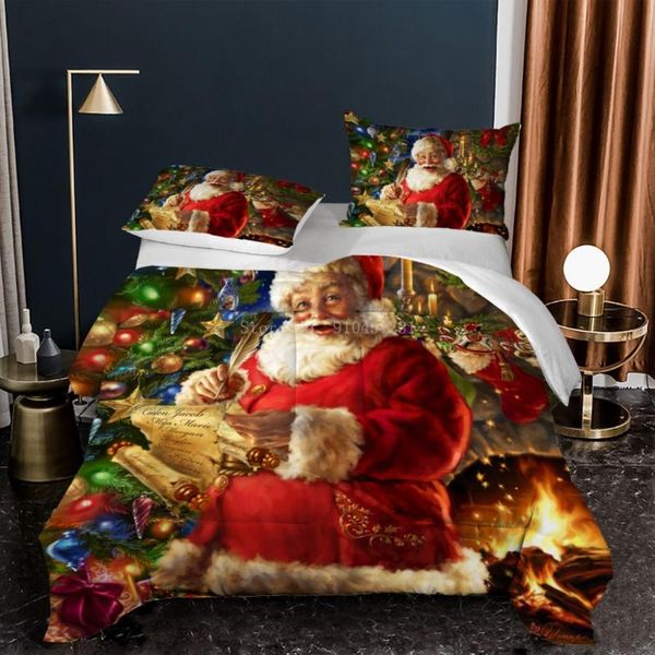 bedding sets fashion christmas collection santa hd printed down quilt cover pillowcase red background king double set
bedding sets fashion christmas collection santa hd printed down quilt cover pillowcase red background king double set