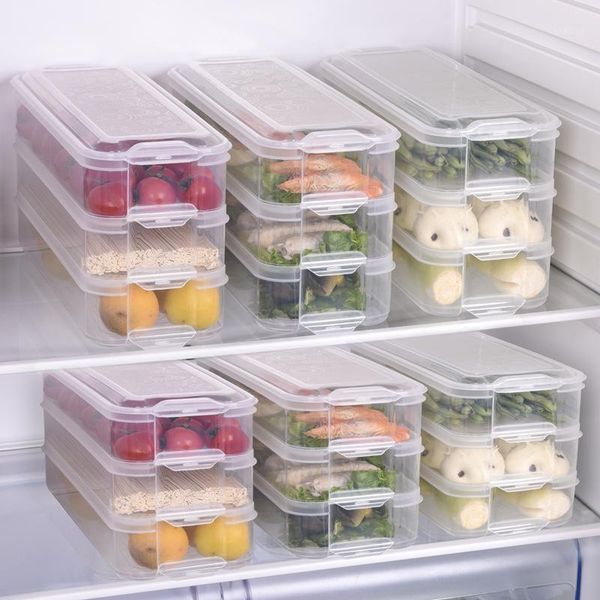 storage bottles & jars plastic multilayer fresh keeping box set kitchen refrigerator organizer seafood food transparent rack
storage bottles & jars plastic multilayer fresh keeping box set kitchen refrigerator organizer seafood food transparent rack