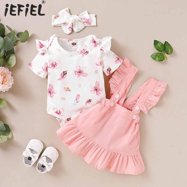2021 newborn baby girl floral short sleeve romper jumpsuit with solid color suspender tutu skirt 3pcs baby girls clothes outfit, White
2021 newborn baby girl floral short sleeve romper jumpsuit with solid color suspender tutu skirt 3pcs baby girls clothes outfit, White