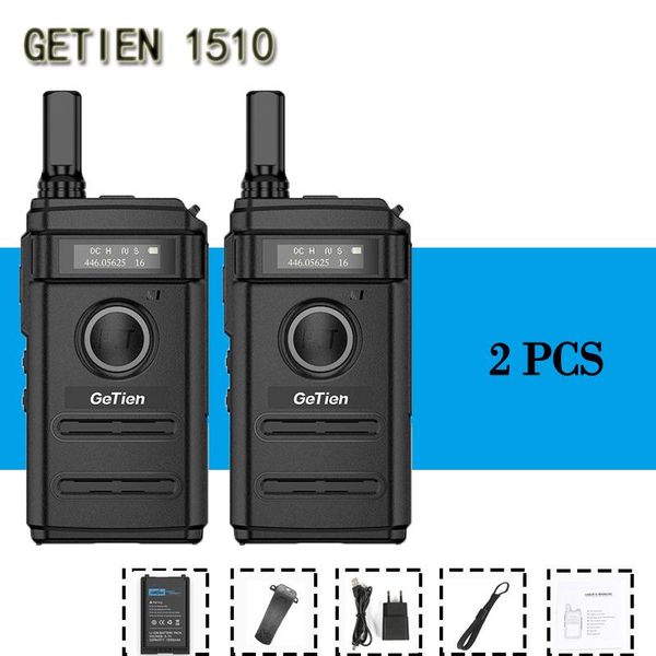 2 pcs getien mini handheld walkie talkie lightweight small machine small handheld l outdoor two way ham radio hf transceiver
2 pcs getien mini handheld walkie talkie lightweight small machine small handheld l outdoor two way ham radio hf transceiver