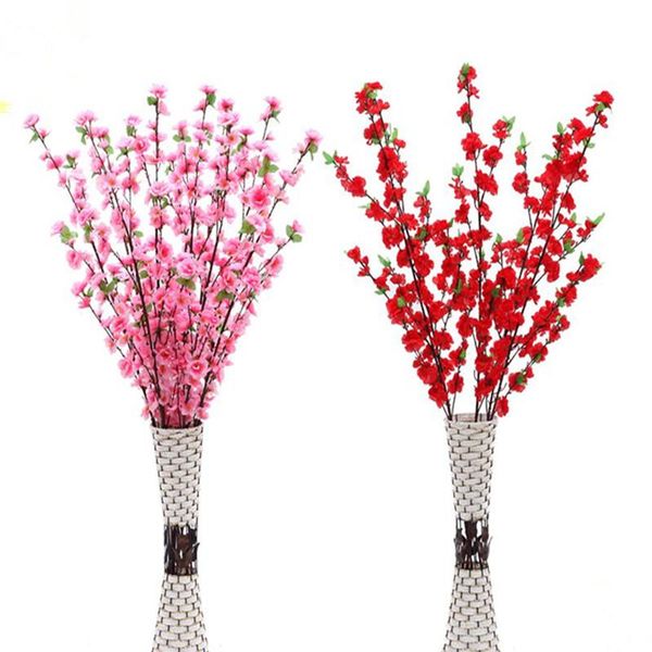 decorative flowers & wreaths 125cm artificial cherry spring plum peach blossom branch silk flower tree for wedding party decoration 100pcs/l
decorative flowers & wreaths 125cm artificial cherry spring plum peach blossom branch silk flower tree for wedding party decoration 100pcs/l