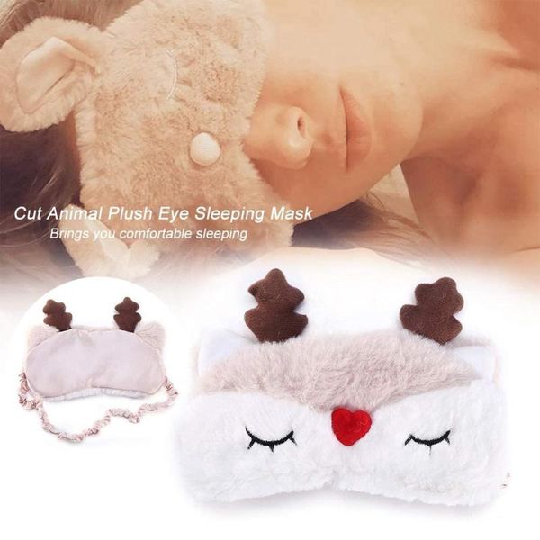 party favor christmas eye mask, plush animal cute fluffy cartoon style sleeping cover accessory
party favor christmas eye mask, plush animal cute fluffy cartoon style sleeping cover accessory