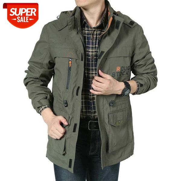 brand clothing bomber jacket men autumn winter multi-pocket waterproof military tactical jacket windbreaker men coat #zx6n, Black;brown
brand clothing bomber jacket men autumn winter multi-pocket waterproof military tactical jacket windbreaker men coat #zx6n, Black;brown