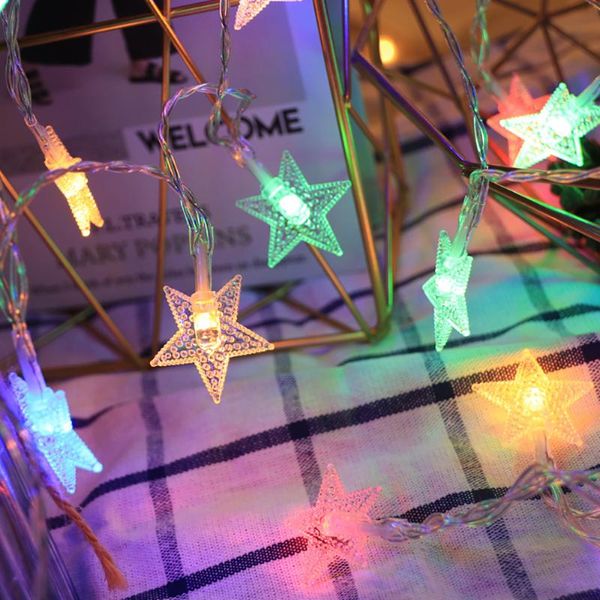 party decoration star led string light battery power fairy lights holiday outdoor lamp for wedding glow supplies
party decoration star led string light battery power fairy lights holiday outdoor lamp for wedding glow supplies