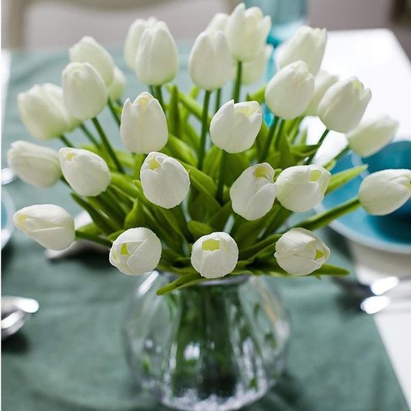 decorative flowers & wreaths 30pcs tulip artificial flower white real touch bouquet fake for wedding decoration home garden decor
decorative flowers & wreaths 30pcs tulip artificial flower white real touch bouquet fake for wedding decoration home garden decor