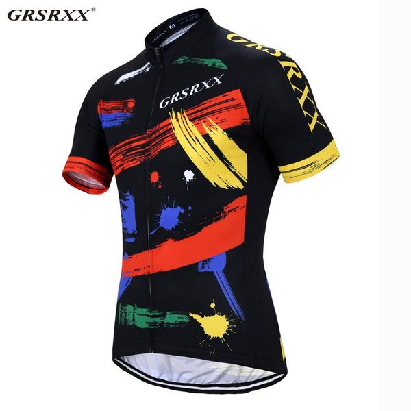 racing jackets grsrxx males' cycling jersey mountain bike short sleeve shirts summer anti-uv quick dry bicycle road clothes, Black;red
racing jackets grsrxx males' cycling jersey mountain bike short sleeve shirts summer anti-uv quick dry bicycle road clothes, Black;red