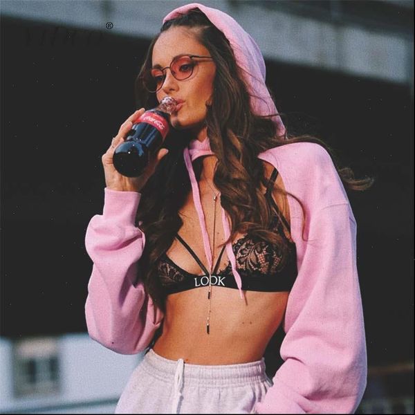 2021 spring new women street hoodies hooded out cropped hoodie long sleeve sweatshirts ladies crop pink white, Black
2021 spring new women street hoodies hooded out cropped hoodie long sleeve sweatshirts ladies crop pink white, Black