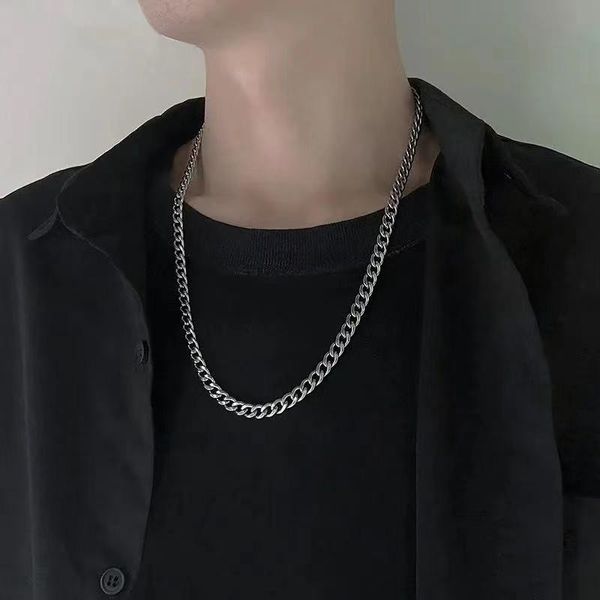 chains 2021 stainless steel chain necklace for women men long hip hop necklaces on the neck fashion jewelry friends gifts, Silver
chains 2021 stainless steel chain necklace for women men long hip hop necklaces on the neck fashion jewelry friends gifts, Silver
