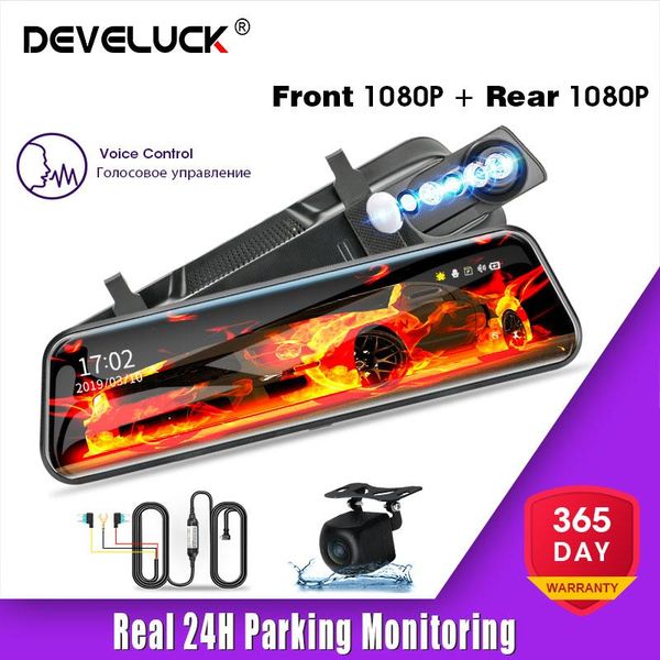 jansite 10" car dvr streaming media touch screen 1080p rear view mirror driving recorder night vision video recorder rear camera
jansite 10" car dvr streaming media touch screen 1080p rear view mirror driving recorder night vision video recorder rear camera