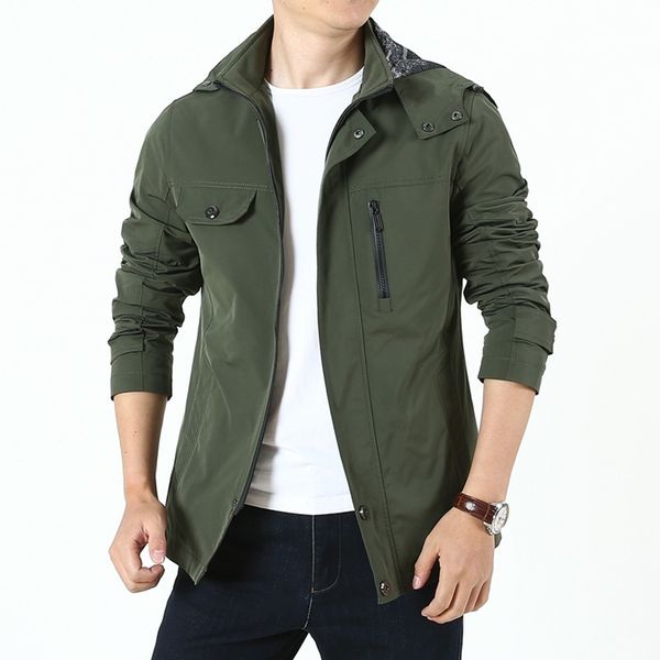 men's casual autumn with hood fine fashion jacket outerwear clothes plus size m 5xl oyq7, Black;brown
men's casual autumn with hood fine fashion jacket outerwear clothes plus size m 5xl oyq7, Black;brown