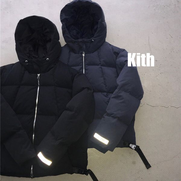 2021 new winter reflection kith down coats men women thick coat safety button collar jacket clothing p59t, Black
2021 new winter reflection kith down coats men women thick coat safety button collar jacket clothing p59t, Black
