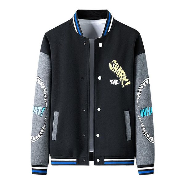 men's jackets cardigan varsity 2021 spring autumn patchwork black grey jacket streetwear baseball uniform bomber clothes oversize 4xl, Black;brown
men's jackets cardigan varsity 2021 spring autumn patchwork black grey jacket streetwear baseball uniform bomber clothes oversize 4xl, Black;brown