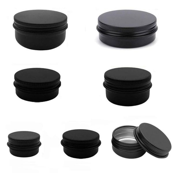 storage bottles & jars 5/10/15/20/30/50/60g black empty round aluminum box metal tin cosmetic cream diy refillable jar tea pot
storage bottles & jars 5/10/15/20/30/50/60g black empty round aluminum box metal tin cosmetic cream diy refillable jar tea pot