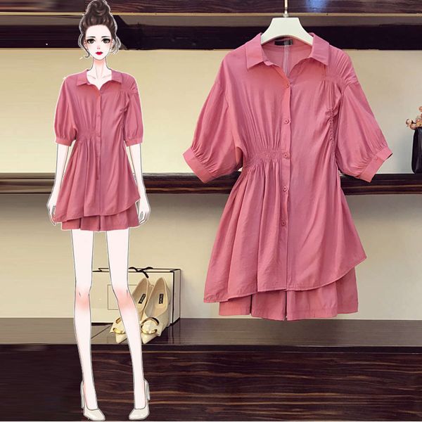 big size chubby sister 2020 summer new age reducing, foreign style, thin and meat covering, smart and fashionable shorts, two piece suit for, Black;gray
big size chubby sister 2020 summer new age reducing, foreign style, thin and meat covering, smart and fashionable shorts, two piece suit for, Black;gray