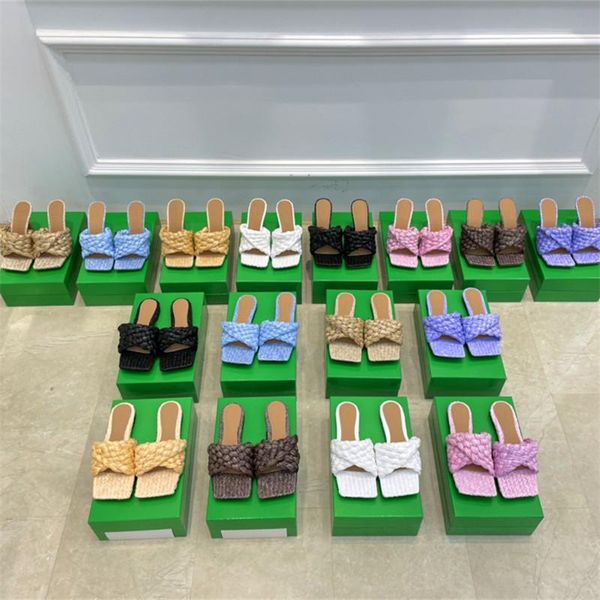 summer ladies slippers braided with decorative square head stiletto high heel slippers fashion party, Black
summer ladies slippers braided with decorative square head stiletto high heel slippers fashion party, Black