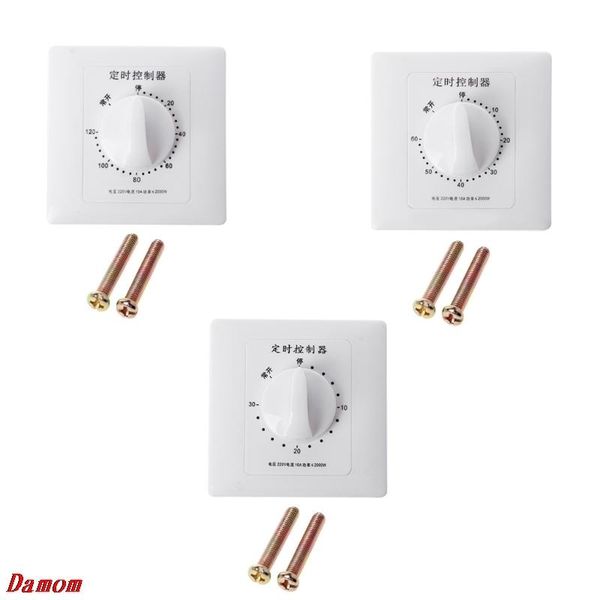 timers ootdty ac 220v timer switch control pump mechanical countdown interruptor 30/60/120 minutes
timers ootdty ac 220v timer switch control pump mechanical countdown interruptor 30/60/120 minutes