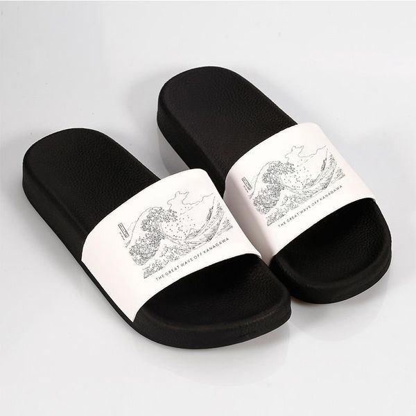 slippers fashion home shoes for women 2021 indoor sandalias floor flat harajuku pattern flip flops female non-slip bathroom, Black
slippers fashion home shoes for women 2021 indoor sandalias floor flat harajuku pattern flip flops female non-slip bathroom, Black