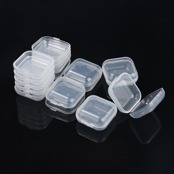 storage bottles & jars 10 boxes portable mini transparent flip jewelry box square plastic small gift
storage bottles & jars 10 boxes portable mini transparent flip jewelry box square plastic small gift