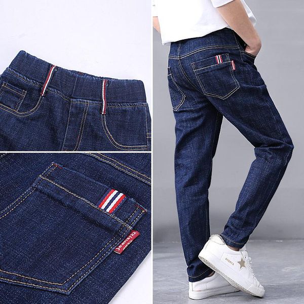 jeans fashion baby solid blue denim trousers for big boys casual washing loose children long pant fat boy clothes
jeans fashion baby solid blue denim trousers for big boys casual washing loose children long pant fat boy clothes
