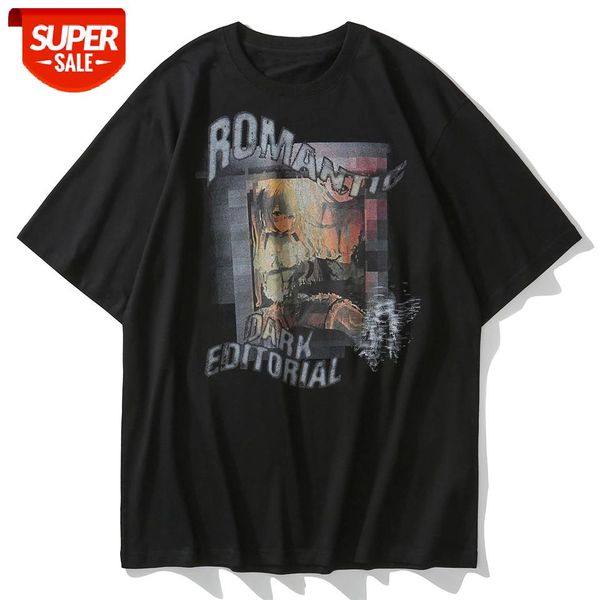 Dark Anime Girl Print Hip Hop T Shirt Men Women Streetwear Harajuku Short Sleeve Shirts 2021 Summer Loose Cotton Tshirts Black #CH4y, White;black
Dark Anime Girl Print Hip Hop T Shirt Men Women Streetwear Harajuku Short Sleeve Shirts 2021 Summer Loose Cotton Tshirts Black #CH4y, White;black