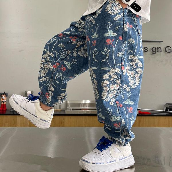 trousers summer 2021 fashion children printed pants boys loose harem kids ankle-length child denim thin j108, Blue
trousers summer 2021 fashion children printed pants boys loose harem kids ankle-length child denim thin j108, Blue