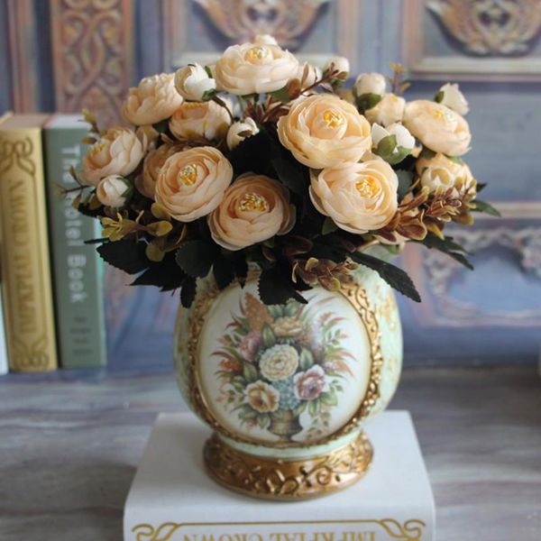 decorative flowers & wreaths 28cm artificial fake peony for wedding decoration indoor faux home decor gifts drop
decorative flowers & wreaths 28cm artificial fake peony for wedding decoration indoor faux home decor gifts drop