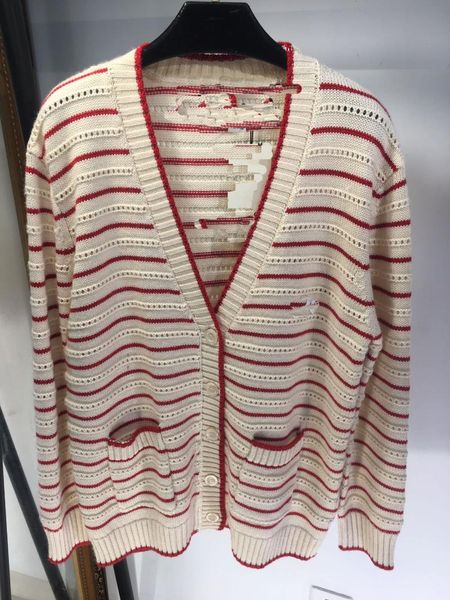 women's knits & tees 2021 women fashion long-sleeved striped hollow contrast sweater 0802, White
women's knits & tees 2021 women fashion long-sleeved striped hollow contrast sweater 0802, White