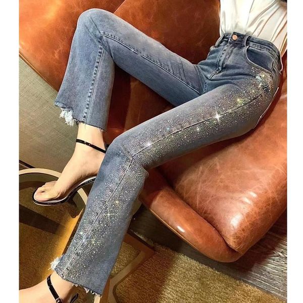 women's pants & capris european summer denim side diamond straight high-waisted wide-leg jeans women fashion streetwear 2021, Black;white
women's pants & capris european summer denim side diamond straight high-waisted wide-leg jeans women fashion streetwear 2021, Black;white