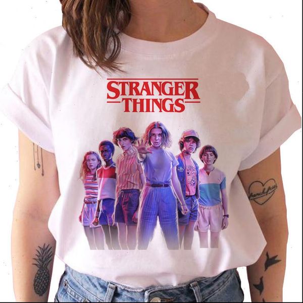 stranger things 3 t shirt harajuku streetwear women hip hop tees camisetas short sleeve kpop t graphic tees, White
stranger things 3 t shirt harajuku streetwear women hip hop tees camisetas short sleeve kpop t graphic tees, White