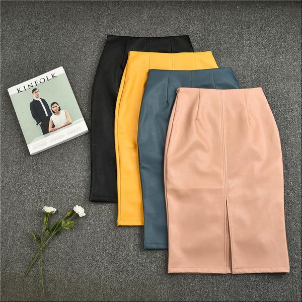 4xl 5xl autumn fashion womens mid leather skirt high waist split elegant hip pencil skirt 2020 plus size bottoms mujer, Black
4xl 5xl autumn fashion womens mid leather skirt high waist split elegant hip pencil skirt 2020 plus size bottoms mujer, Black