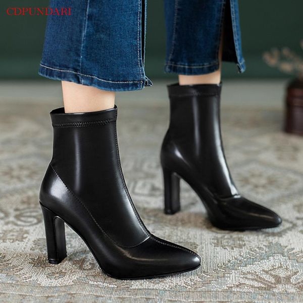 boots black pointed toe ankle for women high heels ladies autumn winter casual short shoes bottines femme
boots black pointed toe ankle for women high heels ladies autumn winter casual short shoes bottines femme