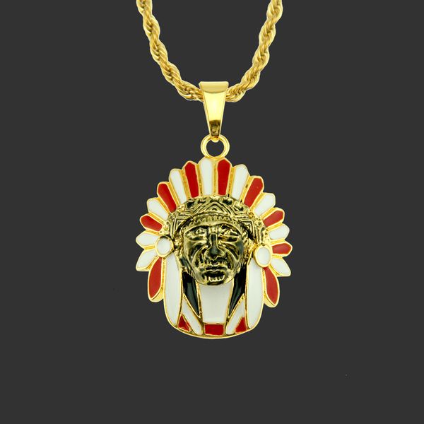 amulet neck pendants hip hop jewelry trendy man hiphop personalized painting oil indian chieftain pendant necklace, Silver
amulet neck pendants hip hop jewelry trendy man hiphop personalized painting oil indian chieftain pendant necklace, Silver