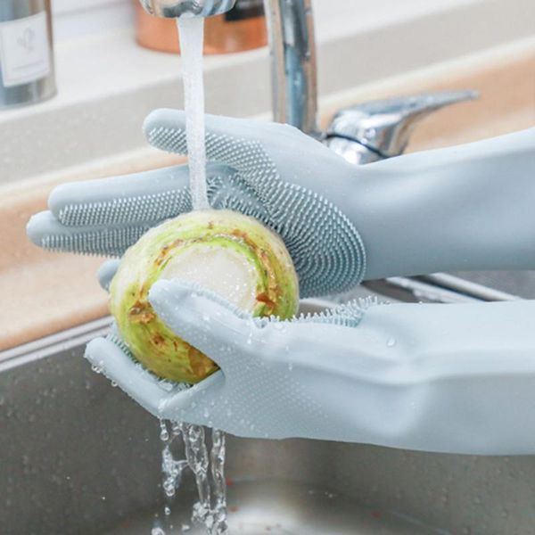 disposable gloves dish washing silicone cleaning with brush kitchen wash housekeeping scrubbing
disposable gloves dish washing silicone cleaning with brush kitchen wash housekeeping scrubbing