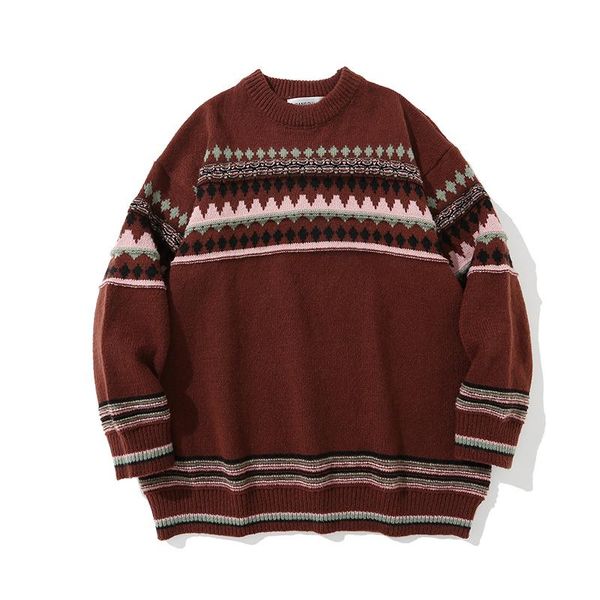 men's sweaters 2021 autumn striped colored pullover high street sweater teenagers long-sleeve t-shirt loose crew neck casual, White;black
men's sweaters 2021 autumn striped colored pullover high street sweater teenagers long-sleeve t-shirt loose crew neck casual, White;black