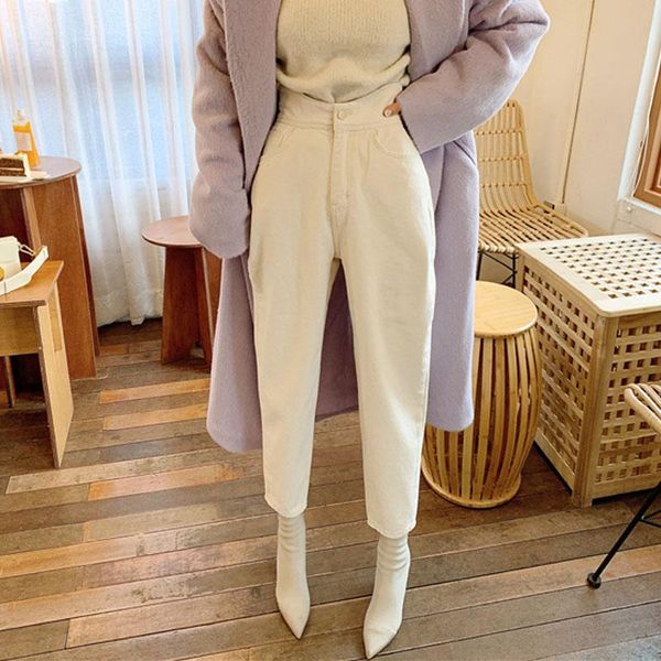 women's pants & capris limiguyue spring women harem fashion high waist jeans loose white denim female buttons long trousers streetwear, Black;white
women's pants & capris limiguyue spring women harem fashion high waist jeans loose white denim female buttons long trousers streetwear, Black;white