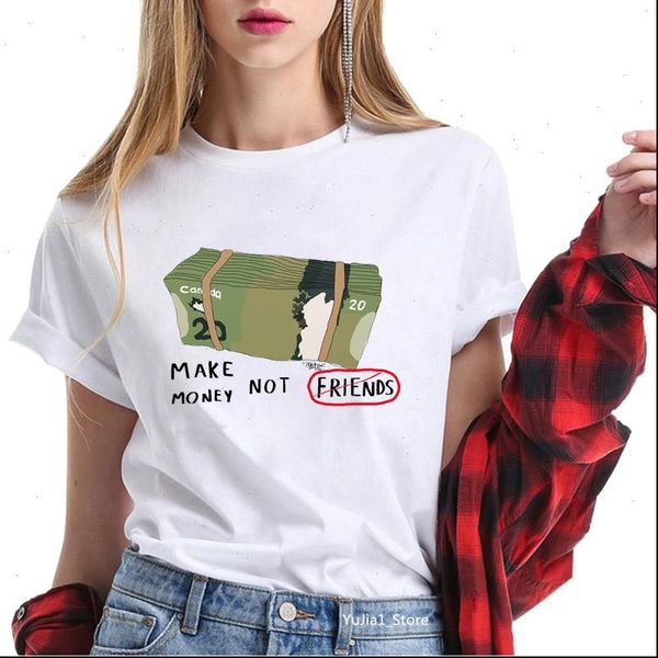 summer 2021 new t shirt funny letters make money not tshirt 90 vogue tumblr graphic custom t shirt gift womens clothing, White
summer 2021 new t shirt funny letters make money not tshirt 90 vogue tumblr graphic custom t shirt gift womens clothing, White