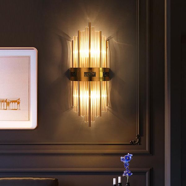 wall lamps modern luxury gold crystal light for living room background bedroom aisle staircase led lamp
wall lamps modern luxury gold crystal light for living room background bedroom aisle staircase led lamp